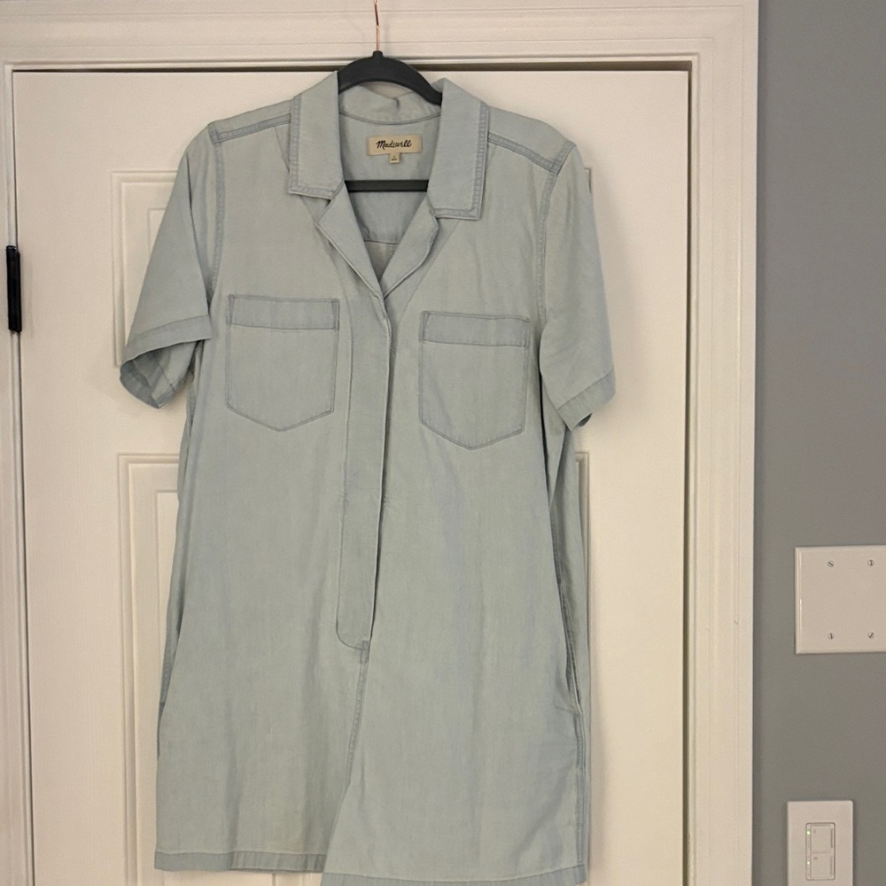 Madewell Soft Blue Denim Romper
